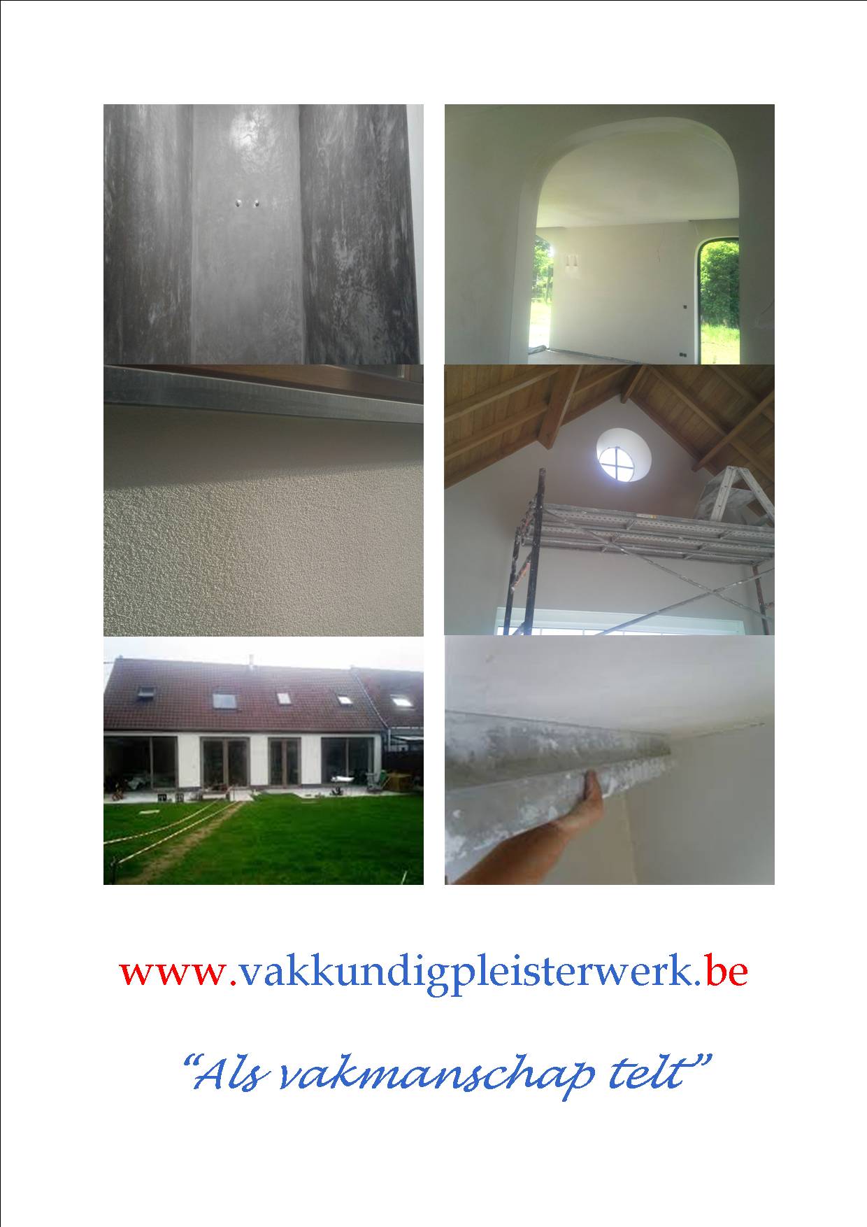 stukadoors Zwijnaarde vakkundig pleisterwerk